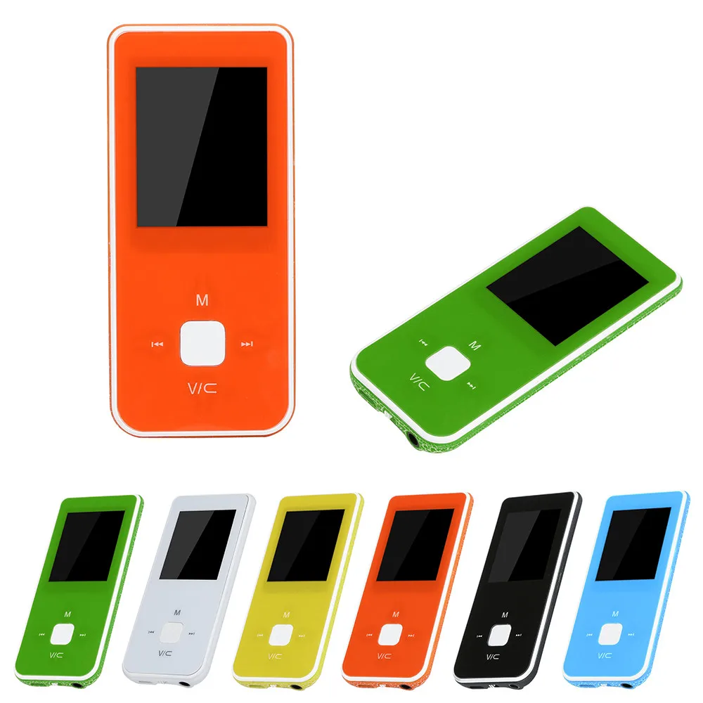 MP3 MP4 плеер портативный ультратонкий 1 8-дюймовый ЖК-экран музыкальный поддержка