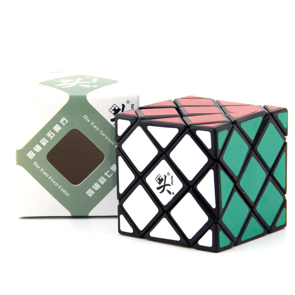 

DaYan 4 Axis 5 Rank Skewed 5x5x5 Magic Cube 5x5 Skewbed Professional Speed Cube Puzzle Educational Toys For Kid