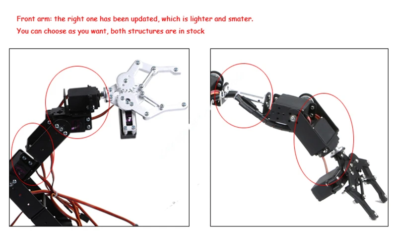 Arduino Robot 6 dof, Алюминиевый зажим коготь крепление Механическая Роботизированная рука сервоприводы металлический Сервоприводы с вращающимся фланцем база скидка 20