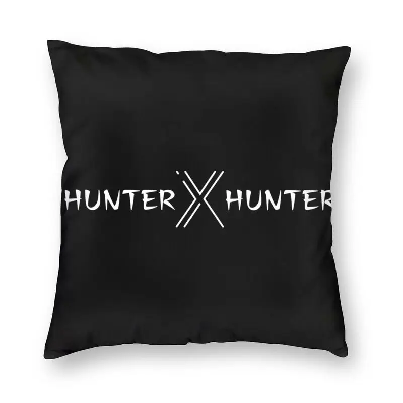 

Чехол для подушки Hunter X Hunter 45x45 см, декоративная двухсторонняя подушка с 3D принтом в стиле аниме Hxh, для дома