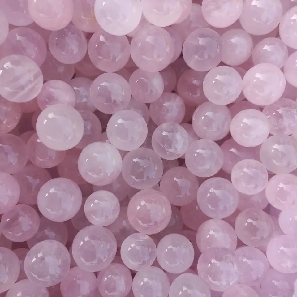 

5pcs 15-20mm Natural Powder Crystal Ball Ornament