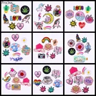 8 шт. мультяшная аппликация, вышитые хрустальные цветы, нашивки на одежду, значки с животными, нашивки для одежды, наклейки, нашивки с утюгом