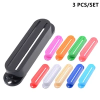 3 pcs hot rail dual track pickup covers for strat electric guitar 70mm x 18mm basses parts accessories mutil colour tool box