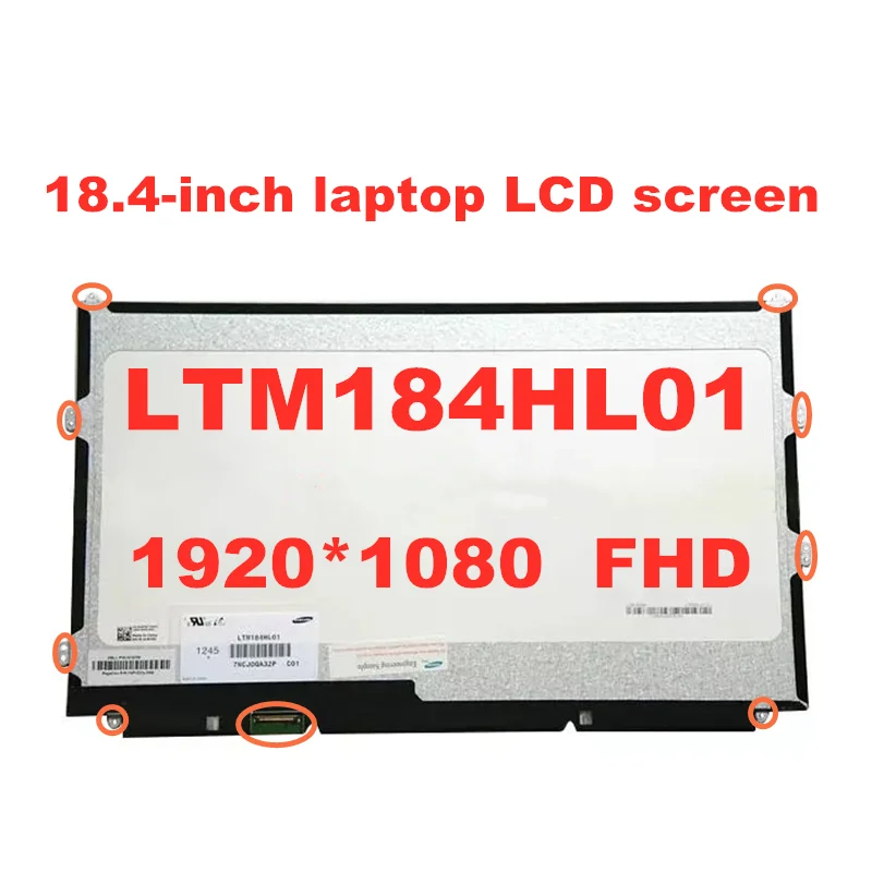 Оригинальный ЖК экран LTM184HL01 18 4 дюйма для DeII M18X R1 R2 MSI GT83VR 6RF GT80 2QC 2QE 2QD 1920*1080 FHD панель