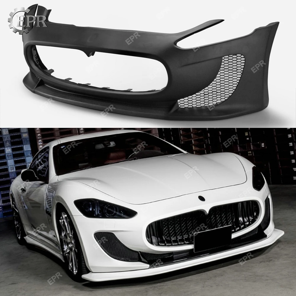 FRP отделка переднего бампера для Maserati Gran Turismo LB стиль стекло волокно комплект