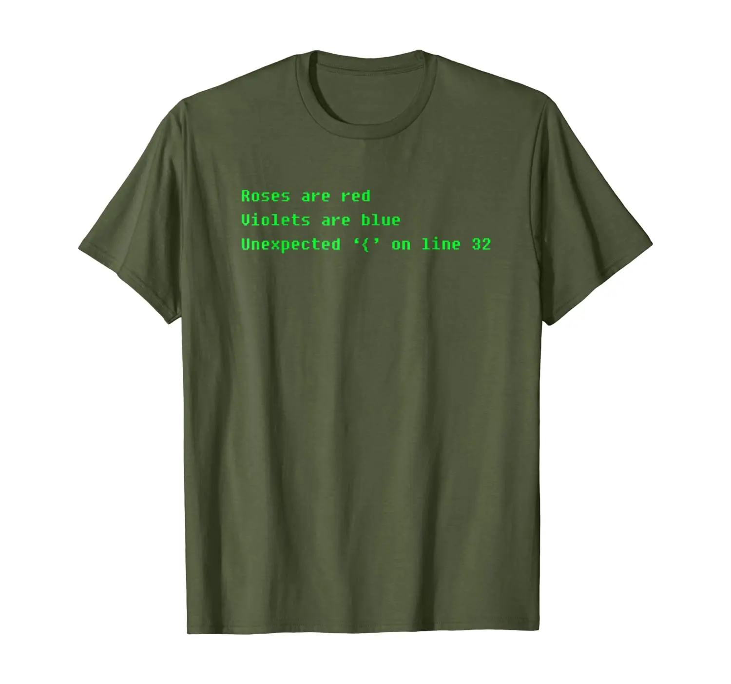 

Funny Roses Are Red Web Developer Programmer Tshirt