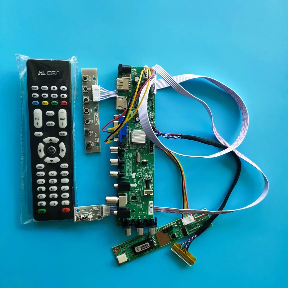 

Kit For LTN150XB-L03 remote Panel Controller board 1 CCFL LCD Digital HDMI DVB-C DVB-T 1024X768 TV VGA USB AV 30pin 15"