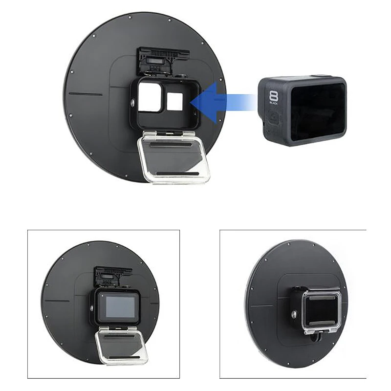 

Diving e Port Waterproof Housing Case Cover Trigger Float Grip for GoPro Hero 8 Black Go Pro 8 Accessory