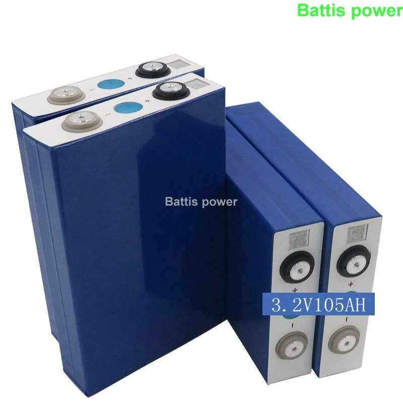 Высокая емкость 3 2 v 105Ah lifepo4 литиевая батарея no 100AH глубокого цикла для DIY 12v