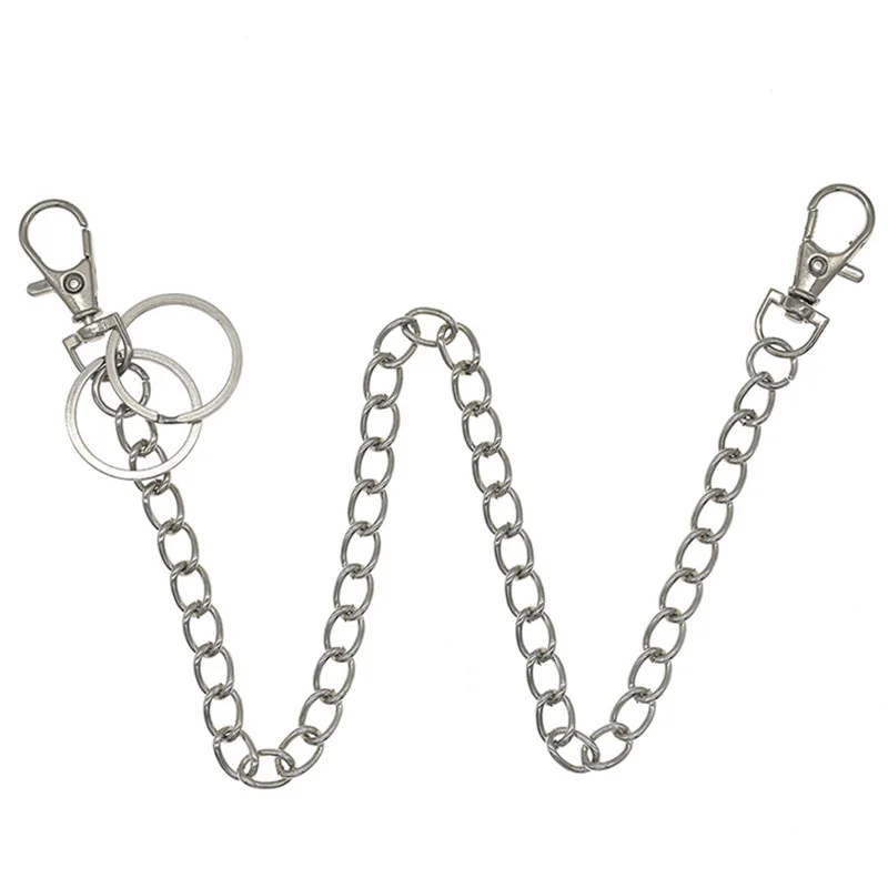 Уличный большой брелок с подвеской в виде кольца брюки стиле панк рок