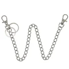 Брелок для ключей с большим кольцом-подвеской, аксессуар для ключей в уличном стиле, цепочка для ключей в стиле рок, панк, брюк, джинсов, хип-хоп, К-поп