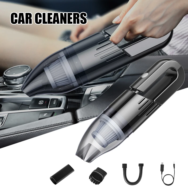 

Car Wireless Vacuum Cleaner Powerful Suction Home Portable Handheld Vacuum Cleaning Mini Vacuum Cleaner Автомобильные Товары