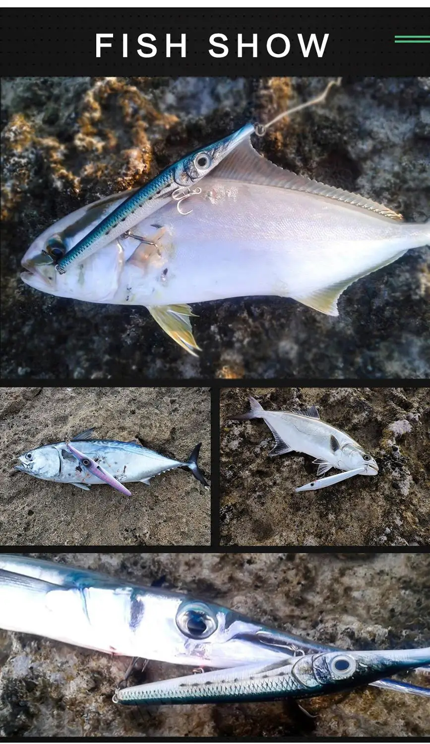 Hunthouse приманка-карандаш Искусственная Водная плавающая приманка 146 мм 19 г Тонущий