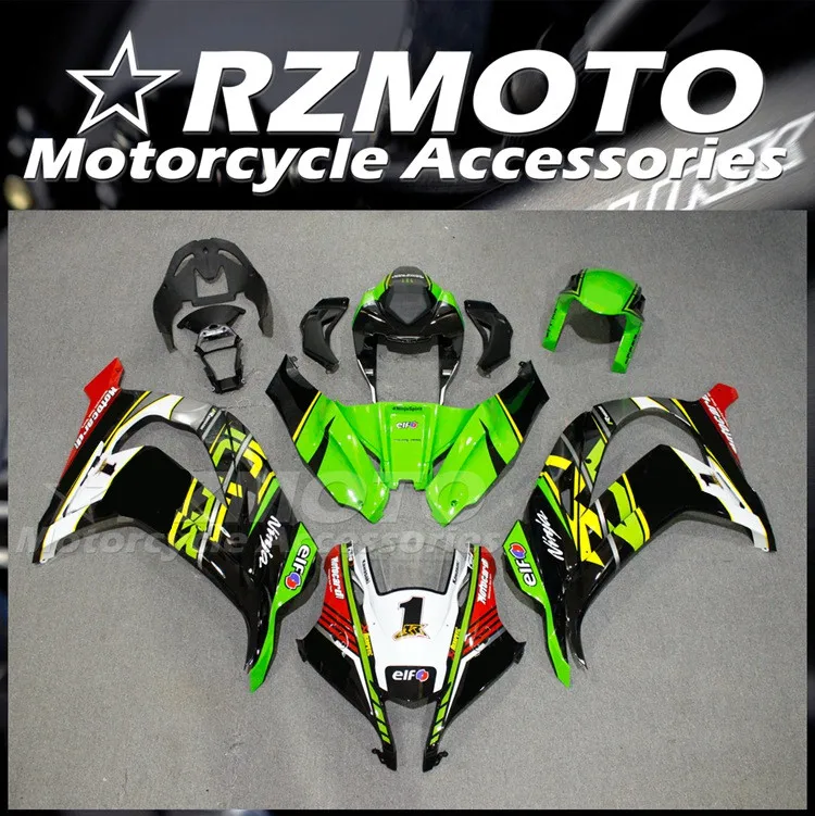

4Gifts Injection New ABS Fairings Kit Fit for kawasaki Ninja ZX-10R ZX10R 2016 2017 2018 2019 16 17 18 19 Number 1