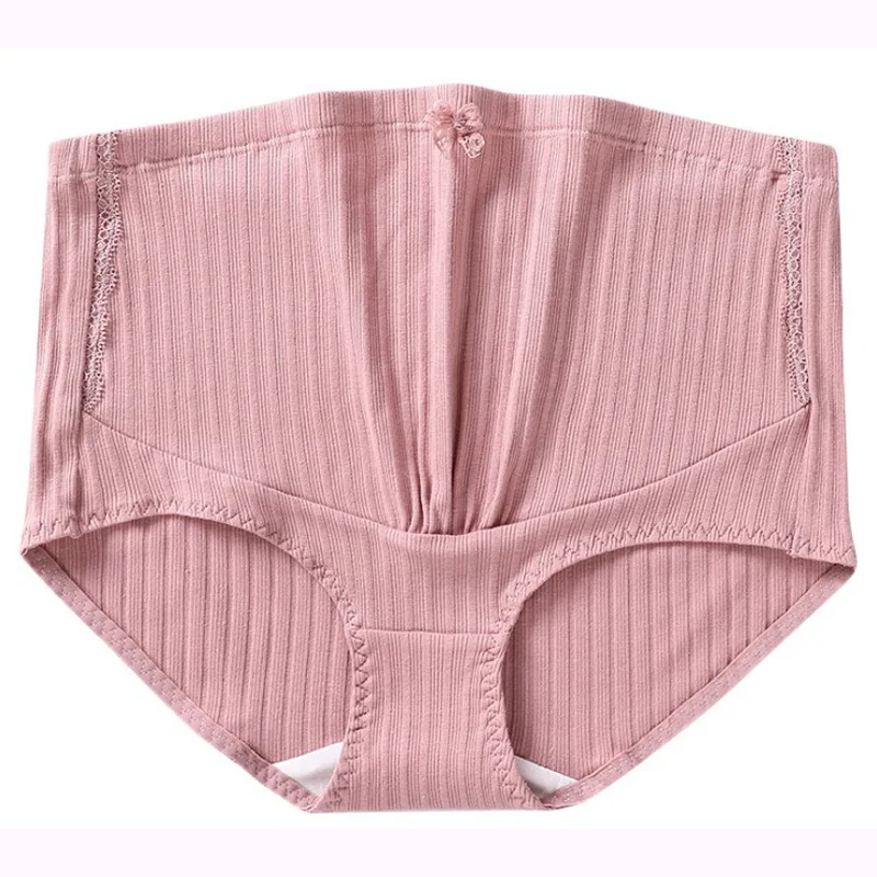 Нижнее Белье для беременных трусы с высокой талией 2 шт./лот 94% хлопок|Пояса живота