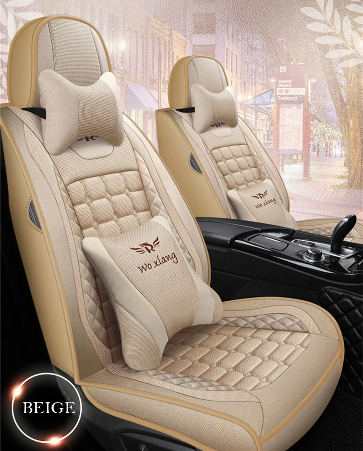 Ynooh чехлы для сидений автомобиля для toyota prado 120 camry 40 land cruiser 100 fortuner rav4 corolla 2005 aygo alphard