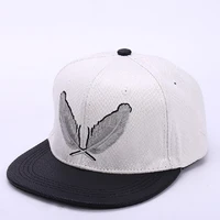 2021 summer embroidery snapback hat fashion flat eaves shade baseball cap unisex hip hop sport adjustable dad hat