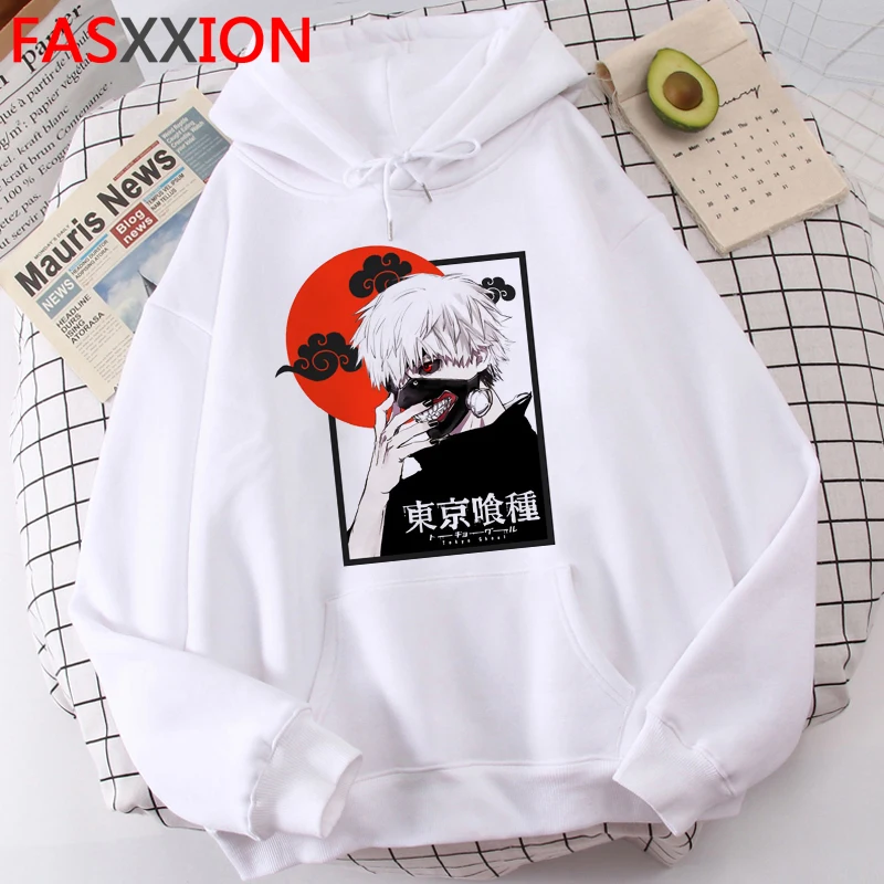 

Tokyo Ghoul hoodies men grunge Oversized male clothing sweatshirts grunge