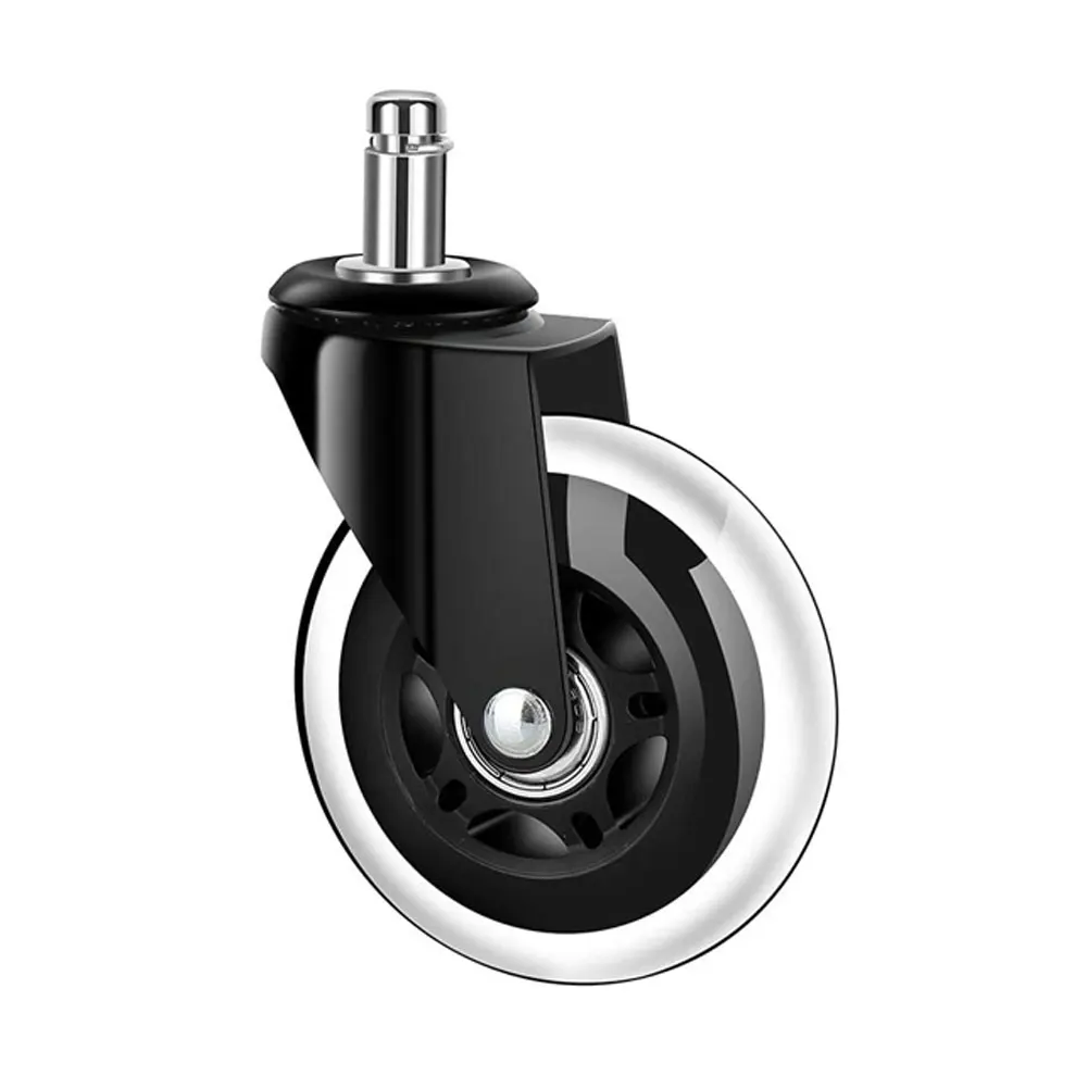

5PCS Chair Wheels Castors Swivel Caster Office Chiar Replacement 3inch Heavy Duty Quiet Floor Protection Furniture Hardware
