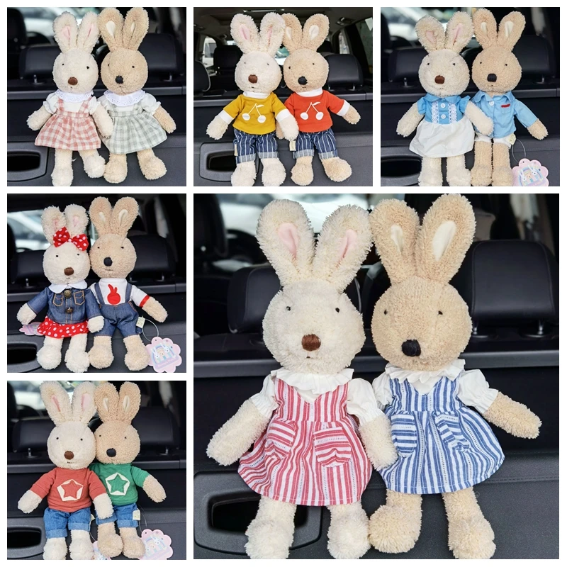 1 шт. 30 см/45 см/60 см/90 см милый кролик плюшевые куклы мягкие животные мягкая юбка