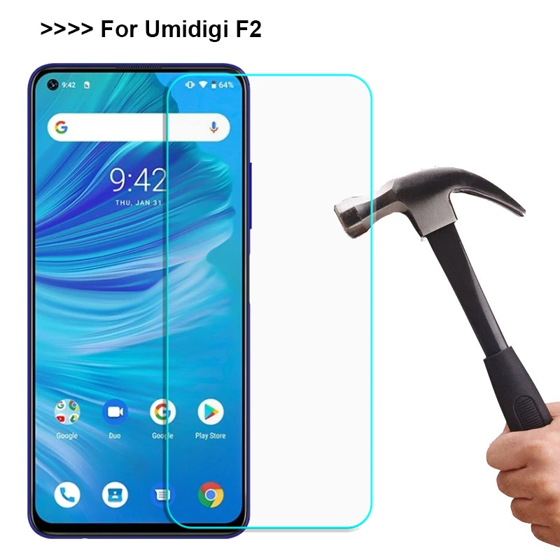 Прозрачное взрывозащищенное Закаленное стекло Umidigi F2 6 53 дюйма для UMI 2.5D 9H