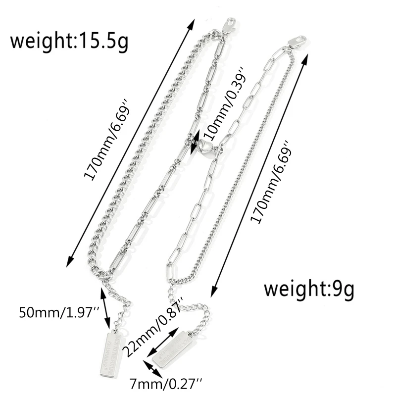 F2TD магнитные очаровательные браслеты для пар звеньевой браслет I Love You Forever женщин