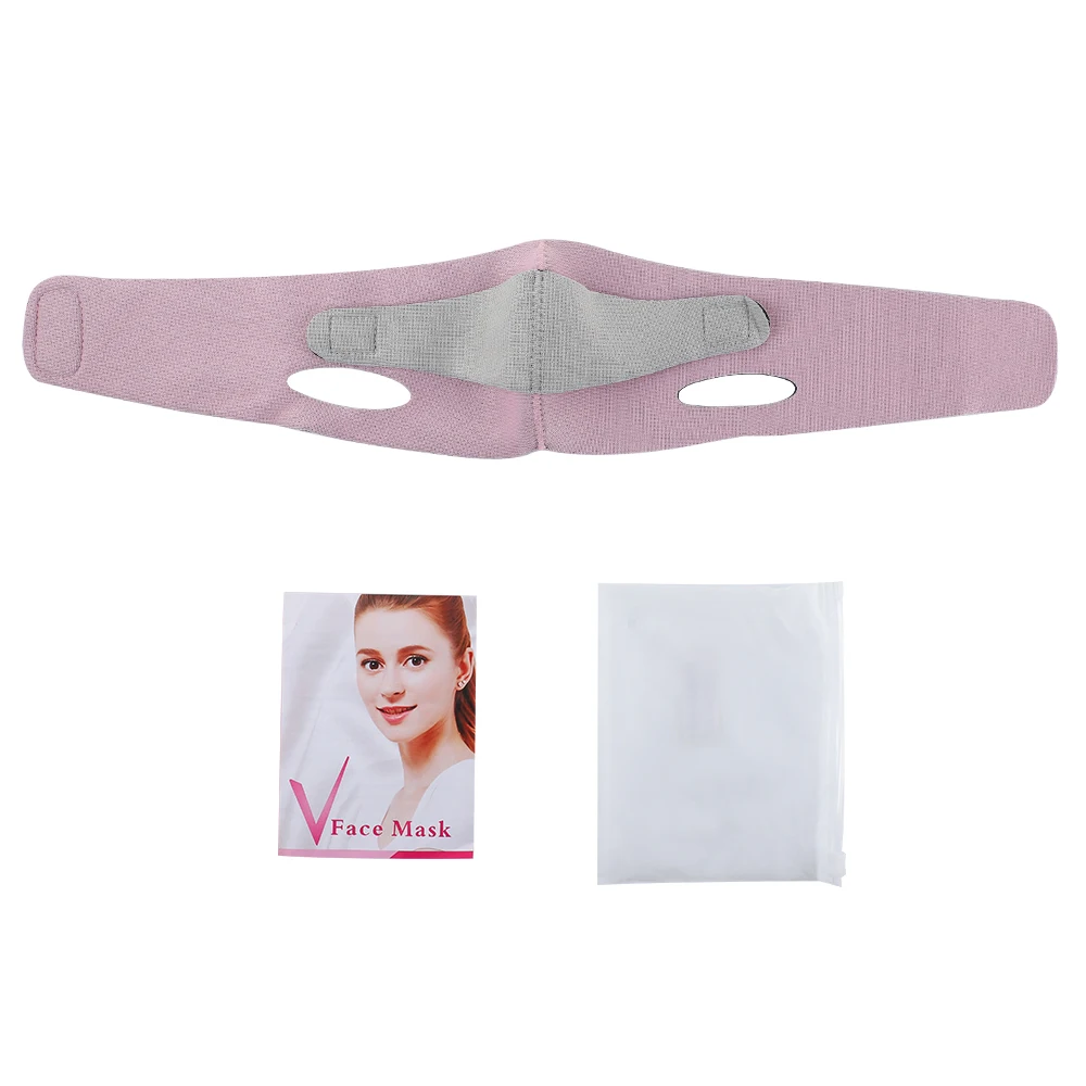 Ms.Dear Elastic Face Slimming Bandage V Line Face Shaper Women Chin Cheek Lift Up Belt Facial Massage Strap Face Skin Care Tool images - 6