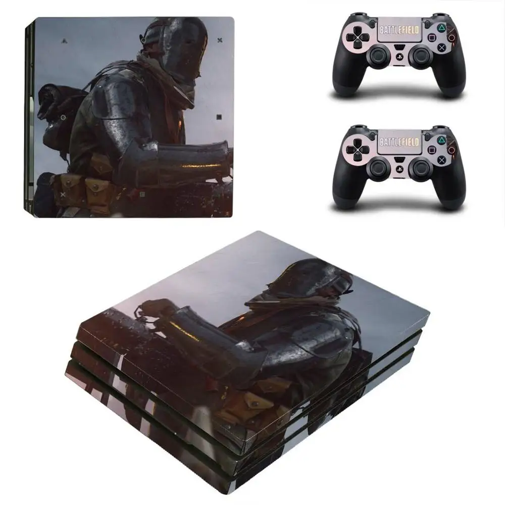 Поле боя PS4 Pro Стикеры s Play station 4 кожи наклейка для Игровые приставки консоли и