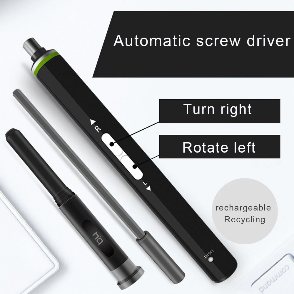 

Electric Power Screwdriver Cordless Magnetic Screw Driver Precision Hand Screwdriver Bit Set For Laptop PC Cellphone Repair Tool