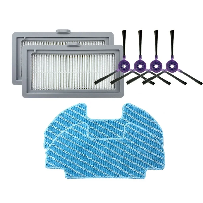 

Vacuum Cleaner Roller Main Side Brush Filter Mop Cloth for Weissgauff Robowash Robot Vacuum Cleaner Parts Brushes Filters Cloth