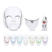 7 colors led facial mask skin rejuvenation photon light therapy mask anti acne wrinkle removal whitening beauty health skin care
