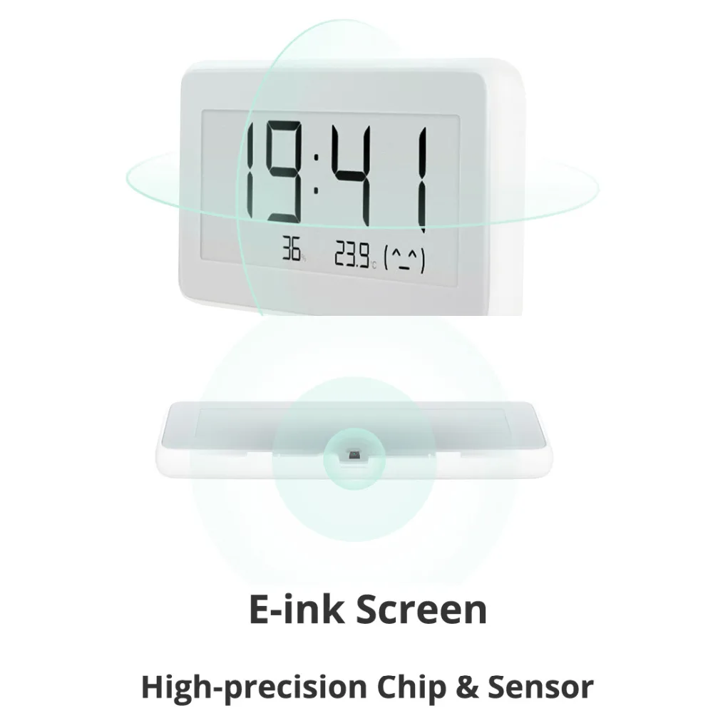 Беспроводные умные электрические цифровые часы Xiaomi Mijia BT4.0 комнатный гигрометр
