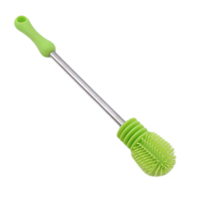 

2020 Hot Sale Washing Cleaning Rotary Handle Long Handle Scrubbing Feeding-bottle Brush Bottle Feeding Baby Bottle Accessories