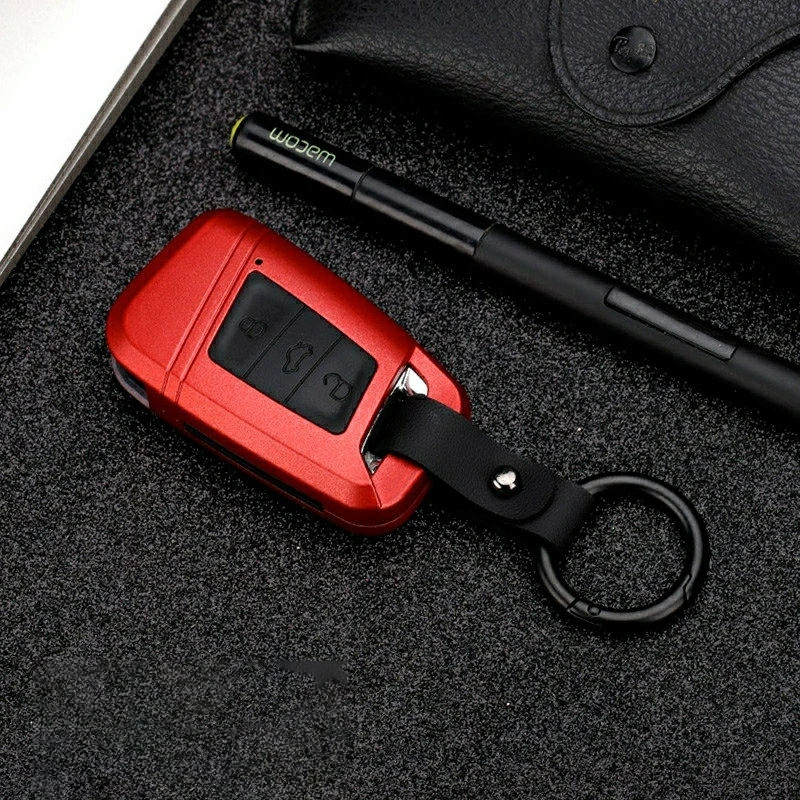 ABS plastic+Silicone Car Key Case Cover For Volkswagen VW Golf 4 5 6 7 Tiguan MK2 Polo Magotan Passat B8 Skoda Kodiaq Superb A7 |