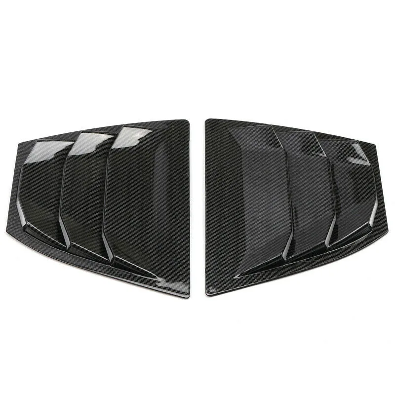 Стайлинг автомобиля черная наклейка на заднее стекло боковое окно жалюзи ковш