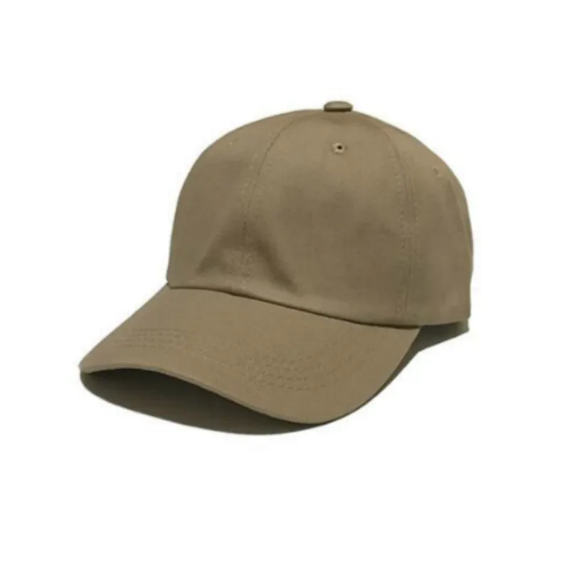 Высококачественная хлопковая бейсболка без рисунка в стиле хип хоп Регулируемая