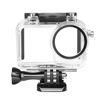 underwater waterproof housing diving case for dji osmo action protector cover with buckle basic mount screw action camera