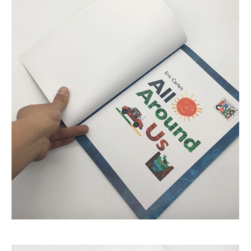 Все вокруг нас Эрик Карл Nglish Story Books для детей Обучающие игрушки на английском