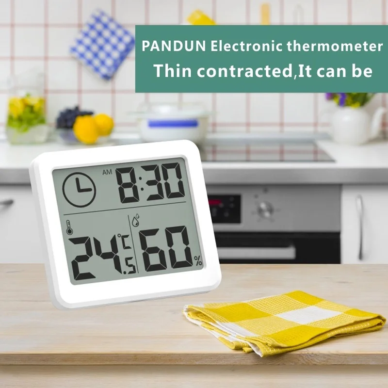 Ультратонкий умный гигрометр электронный цифровой термометр цифровые бытовые