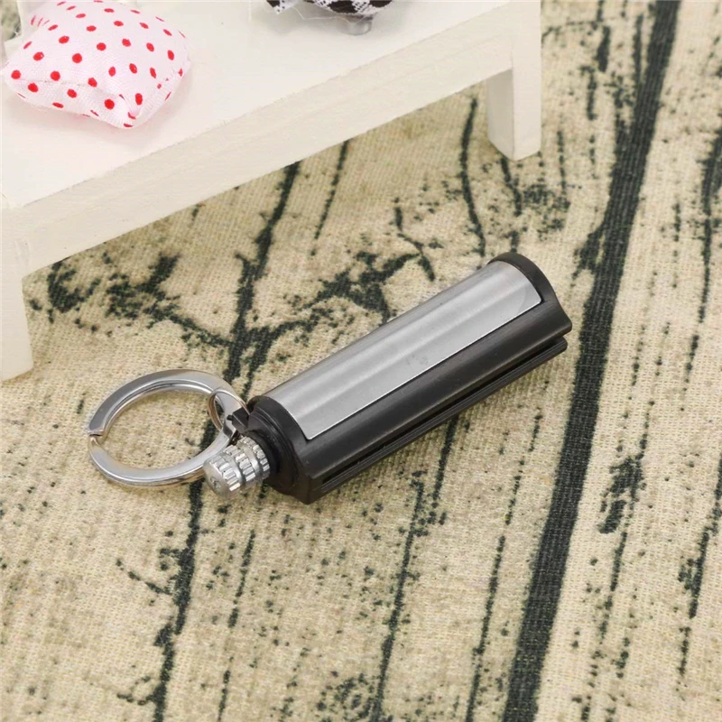 

5pcs Permanent Matches Striker Key Chain Rectangular Flint Stone Cigarette Lighters Instant Emergency Fire Starter Match Stick