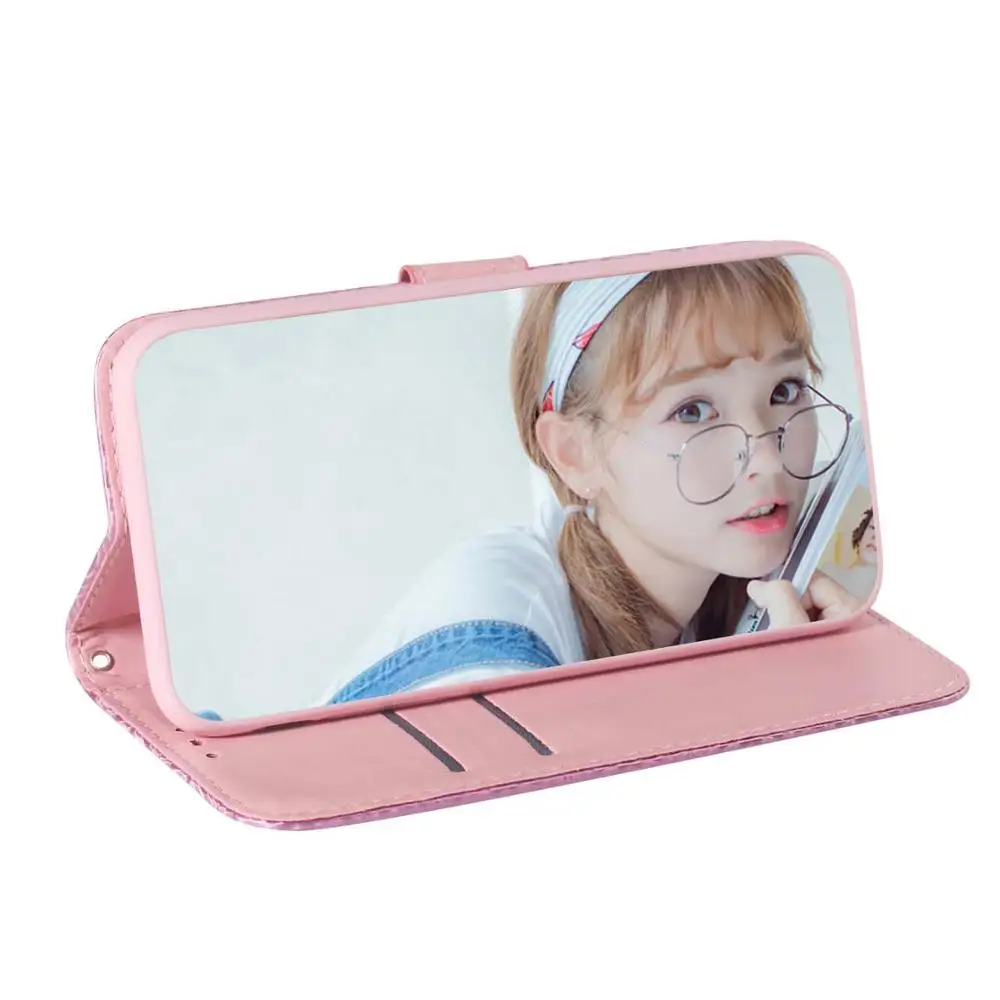 Цветной кожаный чехол-книжка с градиентом для мобильного телефона Samsung Galaxy A2 CORE A6