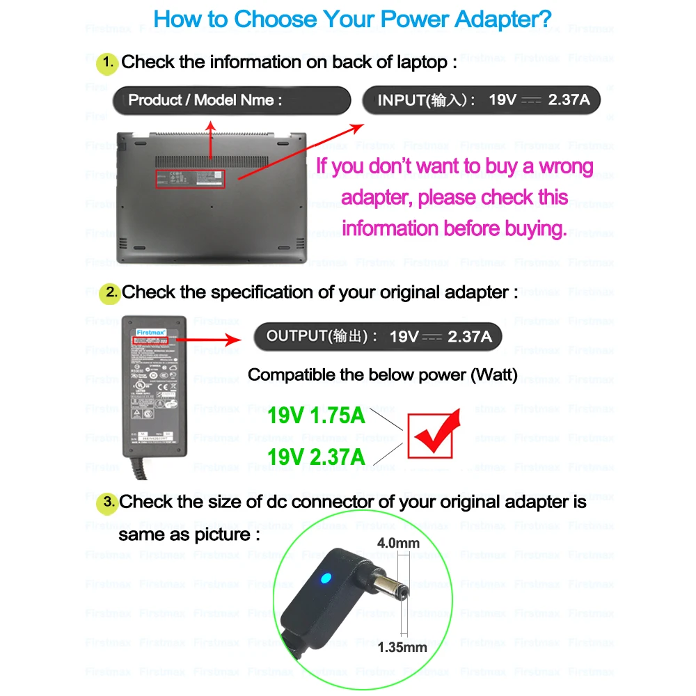 Адаптер питания переменного тока 19 в 2 37 А зарядное устройство для ноутбука Asus