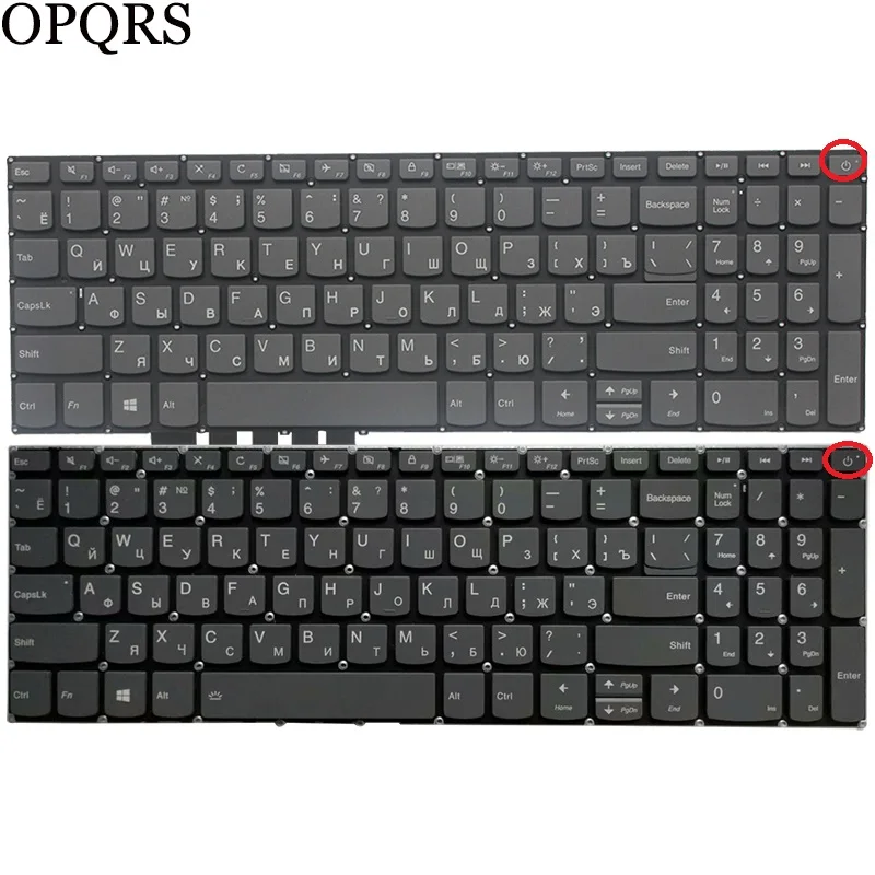 Русская/Русская клавиатура для ноутбука Lenovo IdeaPad 320 17 17IKB 17ISK 330 17AST 17ICH V15 IWL