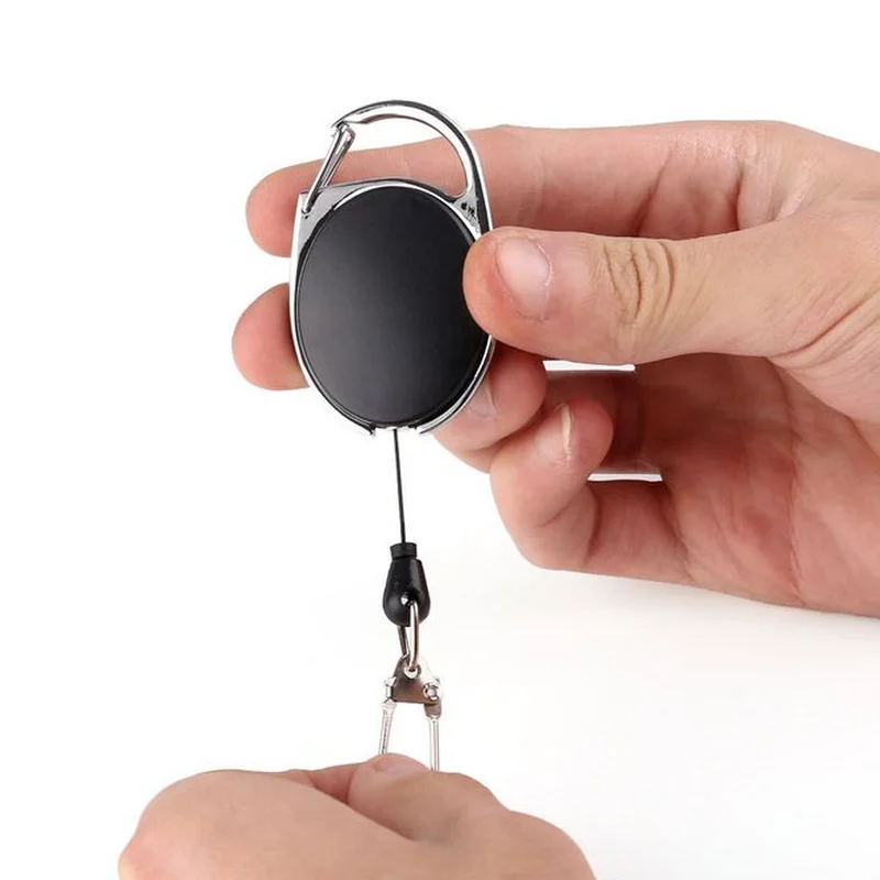 

Выдвижная катушка для бейджа, из цинкового сплава, ABS-пластик