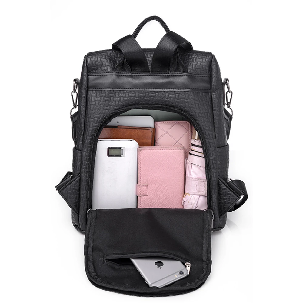 Новый рюкзак Противоугонный женский 3 в 1 школьные сумки для девочек подростков