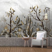 custom photo wallpaper tropical rain forest landscape marbling mural wall cloth living room tv bedroom home decor wall sticker
