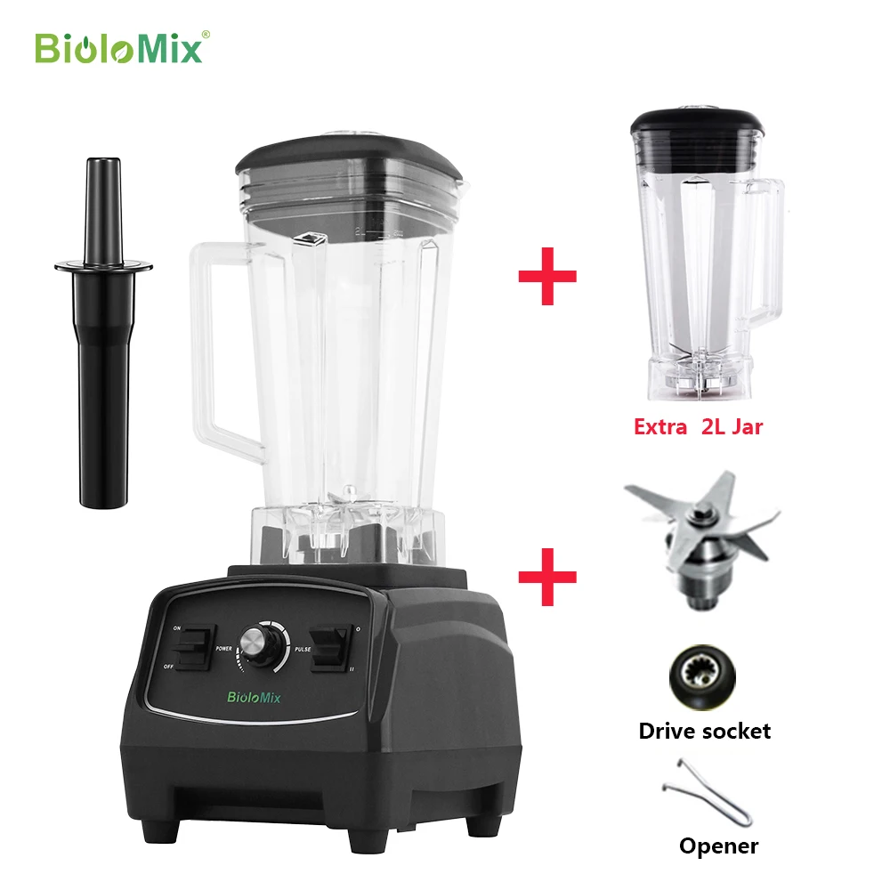 Блендер Biolomix G5200 с мощным мотором и функцией самоочистки — фото товара