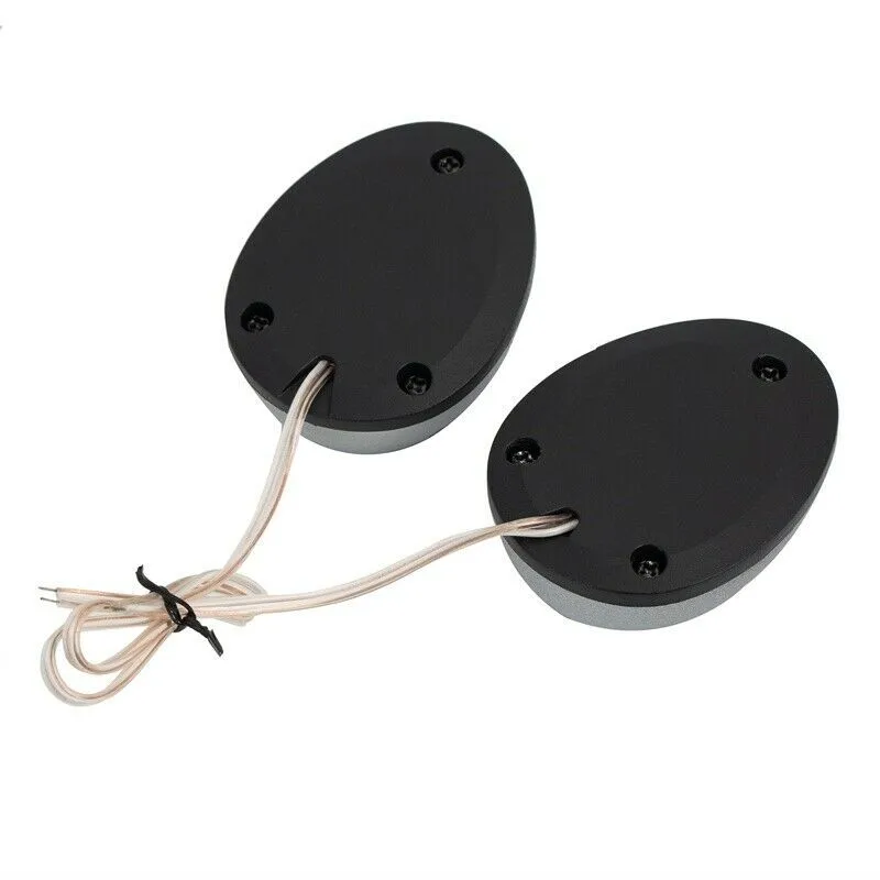 

1000W Speakers 2pcs 4Ω Car Audio Silver And Black Universal 6.8 X 5.3cm