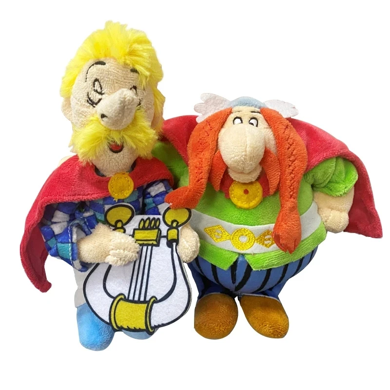 Juguete de peluche cl&aacute;sico de Francia para ni&ntilde;os, juguete de felpa de Asterix Obelix, de dibujos animados, 18cm, 1 ud.-1