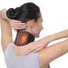 1 шт. самонагревающийся турмалиновый магнитный терапевтический ремень для шеи, бандаж для снятия боли, массажер для шеи, товары